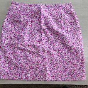 Floral Pink Skirt